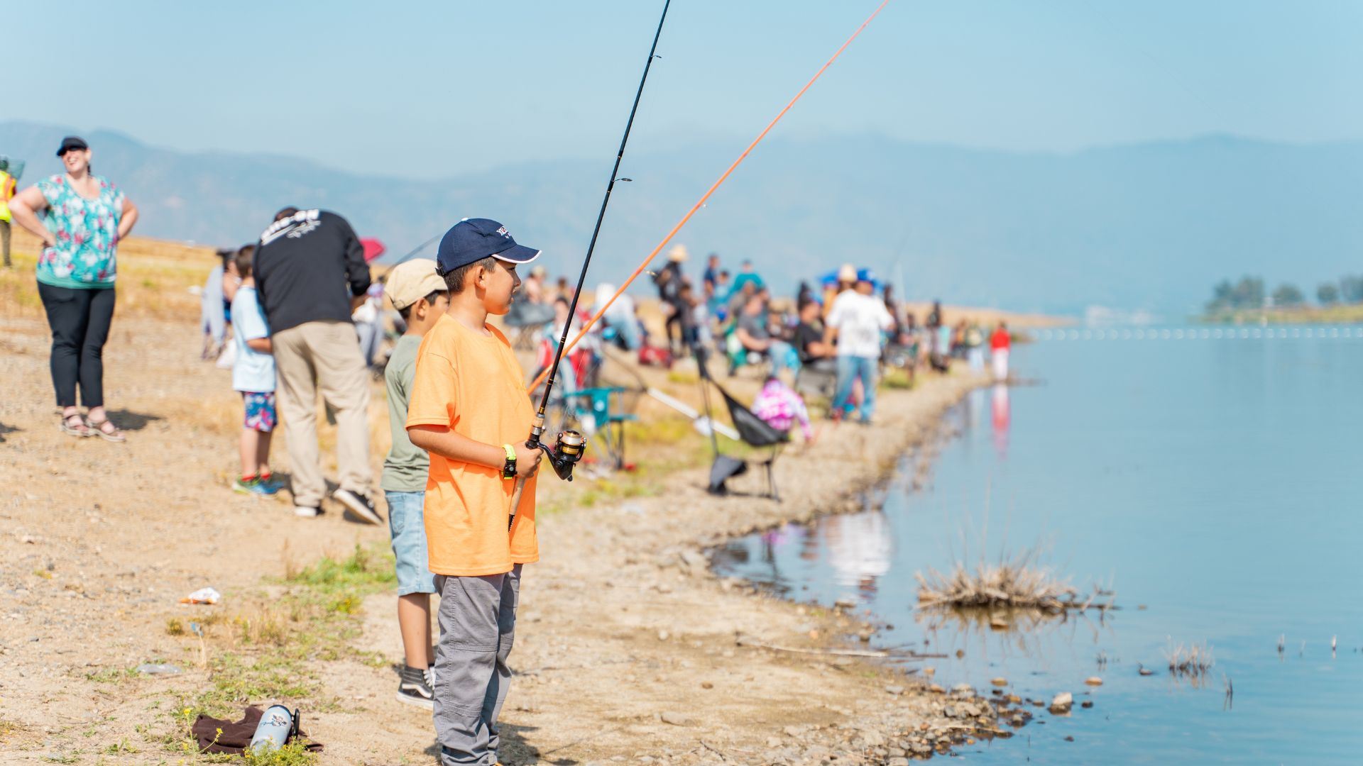 Kid Fishing at Derby 2023