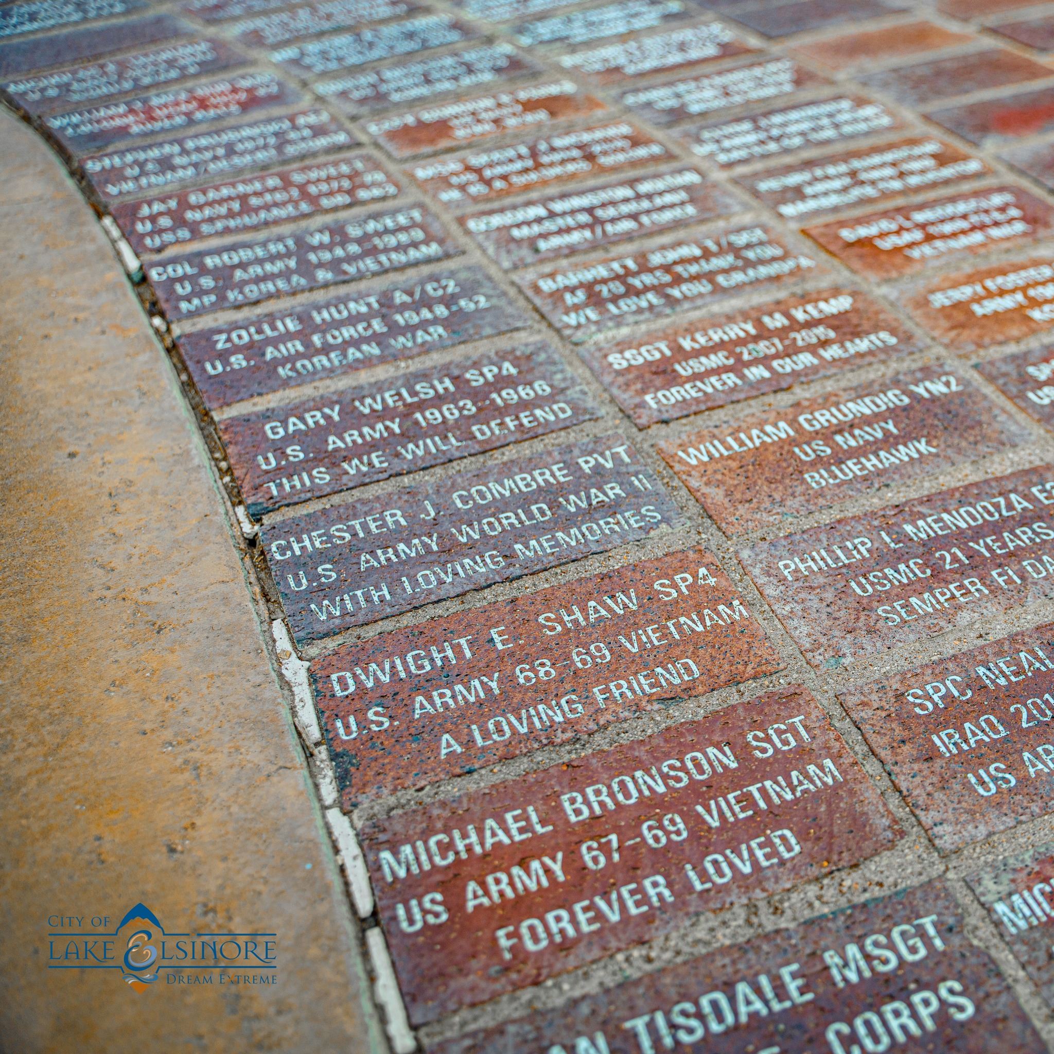 Veterans Memorial Brick Program_Bricks