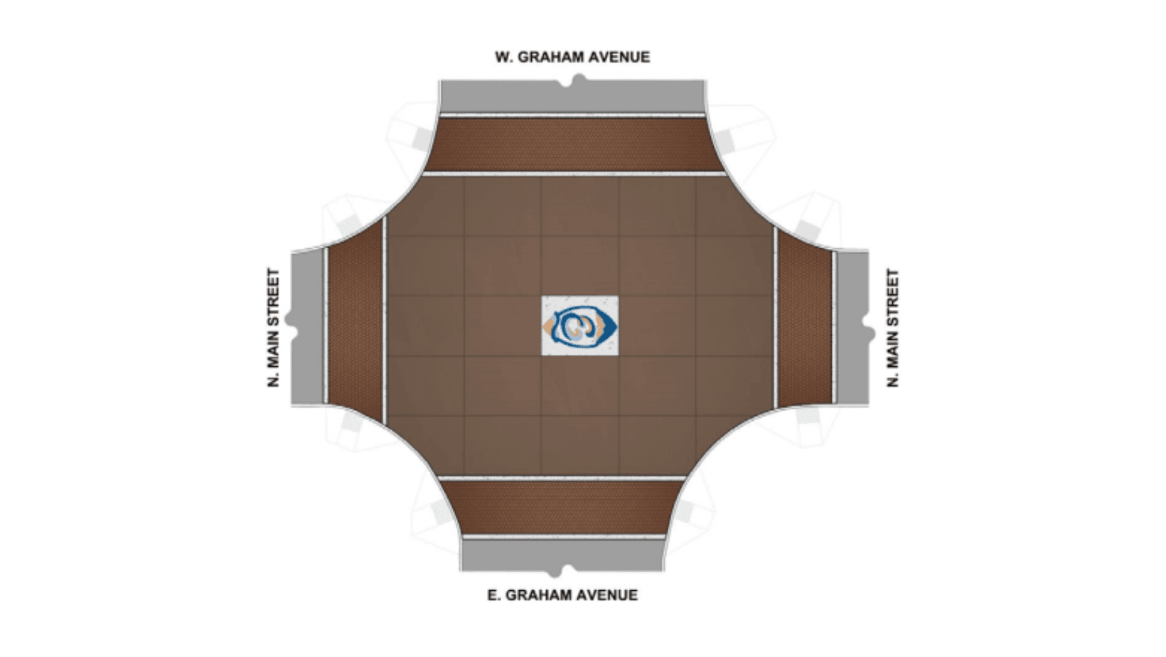 Main Street Intersection and Crosswalk Enhancements Visual